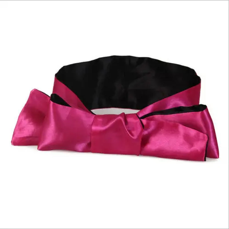 Sex Unisex Blindfold Eye Satin Mask Sex Games Set Couple Love Cosplay Cover Band