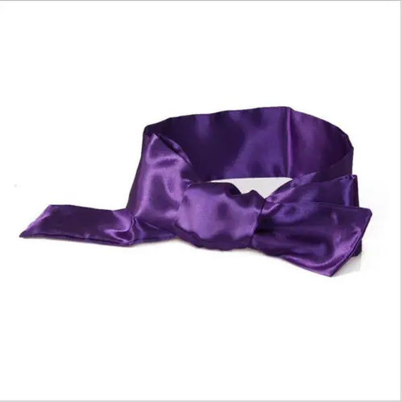 Sex Unisex Blindfold Eye Satin Mask Sex Games Set Couple Love Cosplay Cover Band