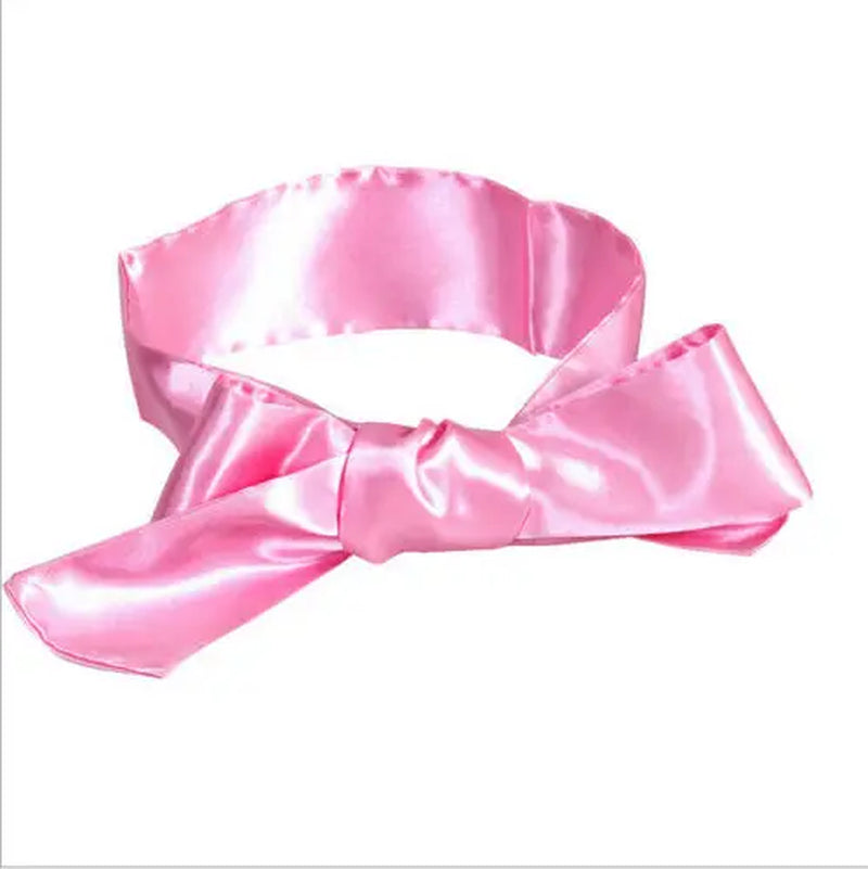 Sex Unisex Blindfold Eye Satin Mask Sex Games Set Couple Love Cosplay Cover Band