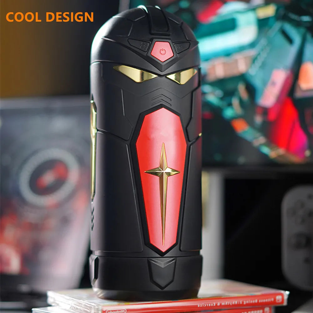 Bluetooth App Robot Automatic Male Masturbators Cup with Thrusting Vibration Modes Sex Toys for Men Sex Pleasure