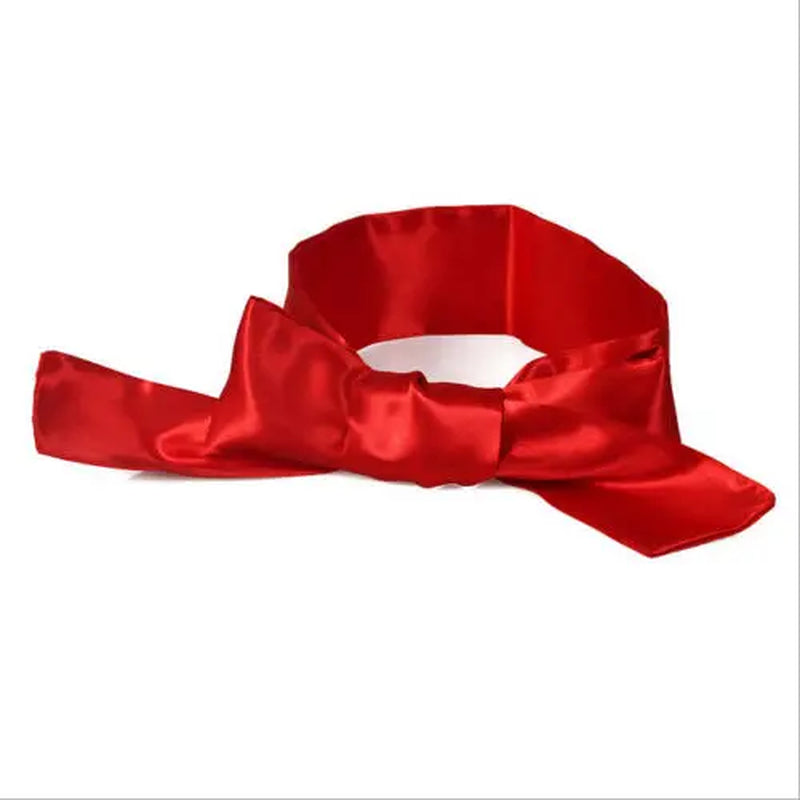 Sex Unisex Blindfold Eye Satin Mask Sex Games Set Couple Love Cosplay Cover Band